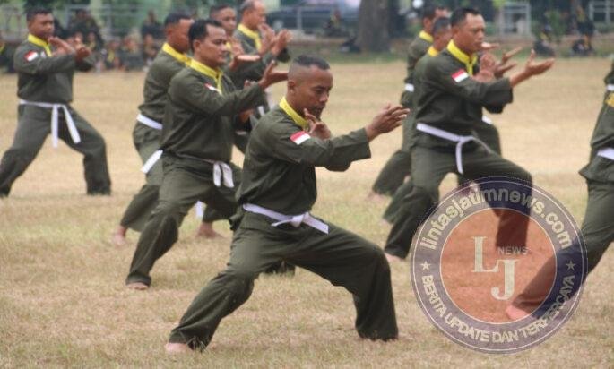 Dari Lapangan Gajah Mada, Prajurit Kodim Madiun Ikuti UKT PSM
