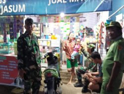 Patroli Malam Cipta Kondisi, Serka Heri Santoso Sambangi Warga Demi Menjaga Keamanan Bulukerto
