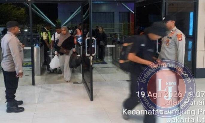 JJOS Pelayanan & Pengamanan Embarkasi KM Bukit Raya Tujuan Kijang Berlangsung Aman dan Lancar, 228 Penumpang Terlayani