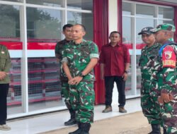 Dandim 0801/Pacitan Lakukan Kunjungan Kerja Ke Koramil Jajaran Sekaligus Cek Lokasi KDKMP Desa Ketro