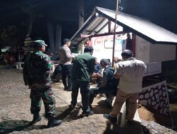 Babinsa Karangtengah Patroli Malam Tingkatkan Pengawasan Guna Cegah Gangguan Kamtibmas