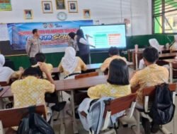 Polres Pelabuhan Tanjung Priok Edukasi Pelajar SMPN 261 Muara Angke tentang Kekerasan dan Bijak Bermedia Digital