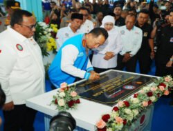 Kapolri Resmikan Gedung KSPSI AGN Jatim