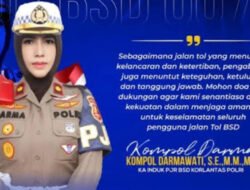Kompol Darmawati, SE, SH, MH, Kepala KA Induk PJR Korlantas Polri, Mengucapkan Selamat Hari Juang Polri