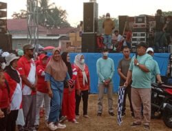 Gerak Jalan Sehat Semarak HUT Ke-81 RI di Teras, Babinsa Bersama Aparat Pastikan Kegiatan Aman dan Lancar