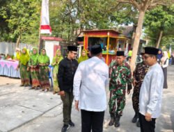 Babinsa Posramil Gerih Amankan Pengajian Umum dan Apel Kebangsaan Peringati HUT RI Ke-81