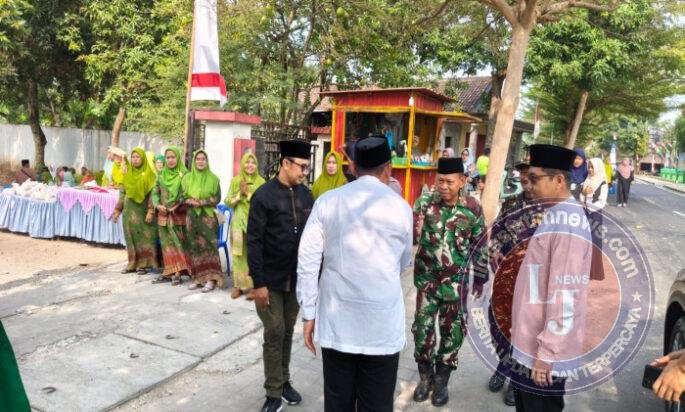 Babinsa Posramil Gerih Amankan Pengajian Umum dan Apel Kebangsaan Peringati HUT RI Ke-81
