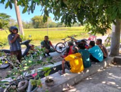 Komsos Babinsa Ponorogo Himbau Warga Agar Selalu Menjaga Kamtibmas
