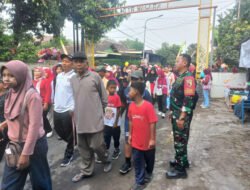 Jalan Sehat Meriahkan HUT RI ke-81, Warga Banjarsari Kulon Antusias Jaga Kebugaran dan Kesehatan
