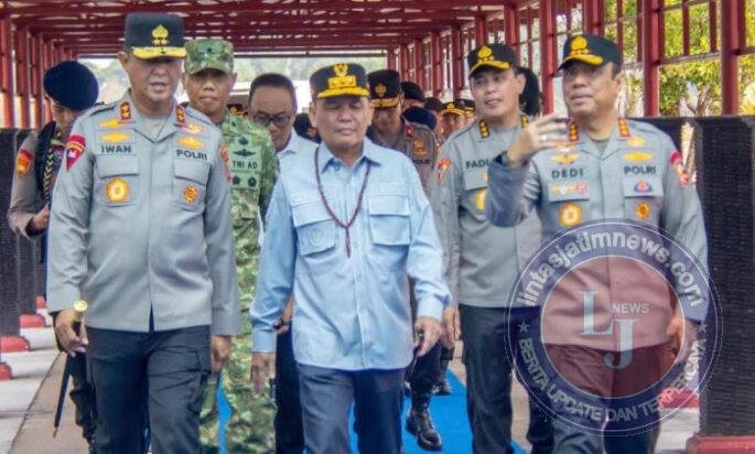 Dari Palangka Raya, Wakapolri Bersama KSAD Pastikan Kesiapan Pasukan Tangani Karhutla