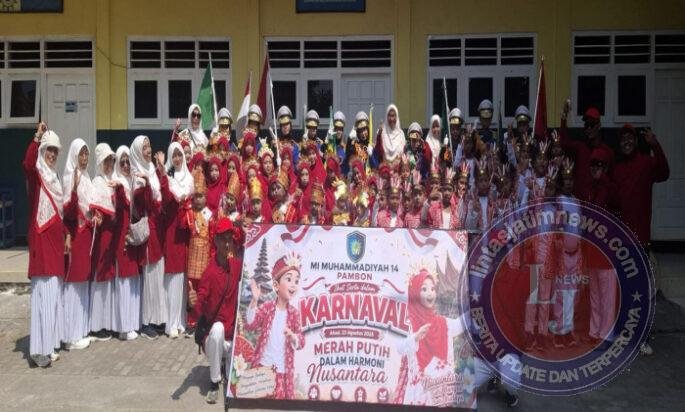Merah Putih dalam Harmoni Nusantara, Karnaval MIM 14 Pambon Memukau