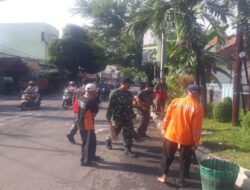 Babinsa Timuran Ajak Warga Kerja Bakti, Wujudkan Lingkungan Bersih dan Sehat