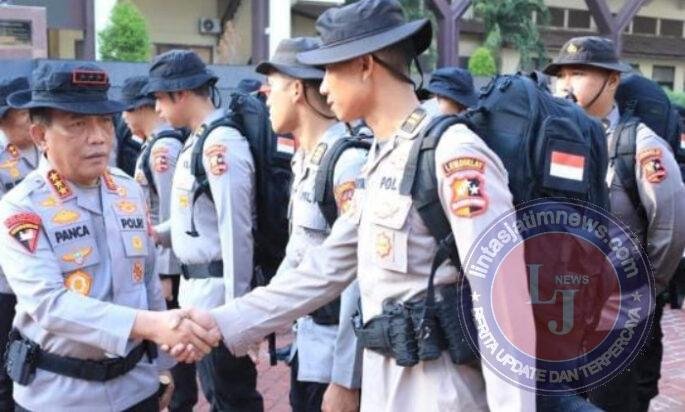 Polri Berangkatkan 403 Personel Satgas Edukasi Karhutla Hari Ini