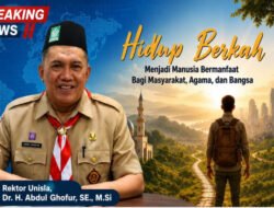 Rilis Buku “Hidup Berkah” Kado HUT RI ke-81 – Rektor Universitas Islam Lamongan: Kehidupan Bermakna Saat Bermanfaat bagi Sesama