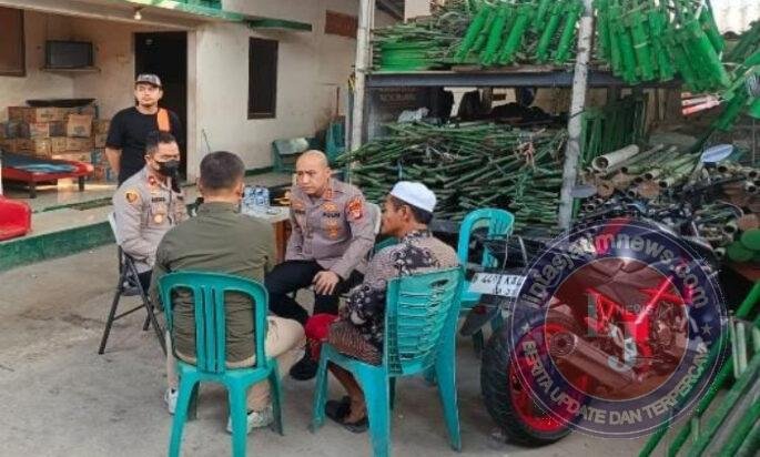 JJOS Kapolres Pelabuhan Tanjung Priok Tinjau Lokasi Kebakaran Muara Angke, Pastikan Penanganan dan Bantuan Tepat Sasaran