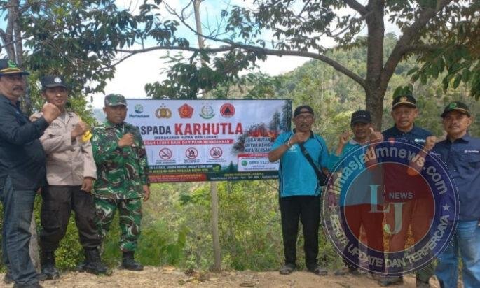 TNI-Polri dan Pemda Trenggalek Bersinergi Cegah Kebakaran Hutan