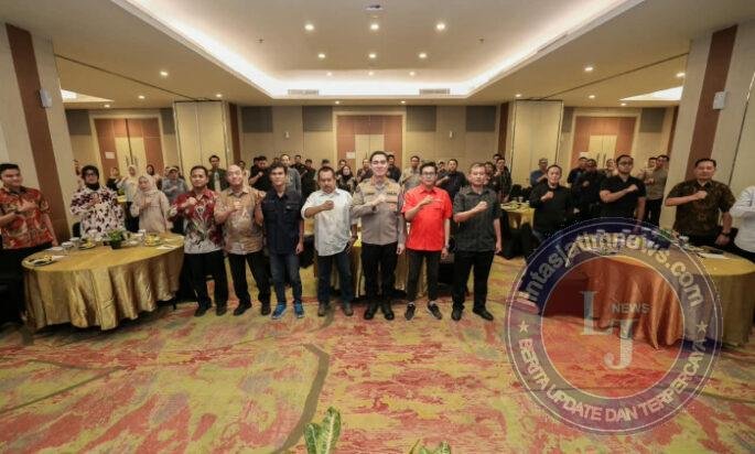 Ngopi Bareng Awak Media, Polda Jatim Perkuat Kemitraan dan Komunikasi