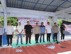 Hadir di Doa Bersama GARDA, Kapolres Kediri Ajak Ojol Perkuat Persatuan Bangsa