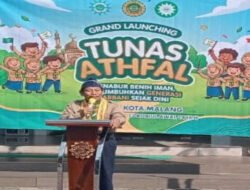 Ketua Kwarwil HW Jatim Launching Pandu Tunas Athfal Kota Malang