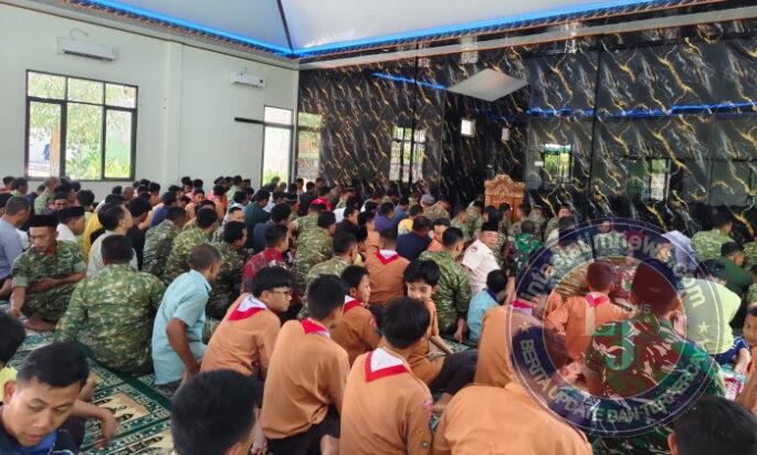 Tingkatkan Ibadah, Masjid Al Mubarok Kodim Ngawi Sholat Jum’at Perdana, Kini Tampung 300 Jamaah