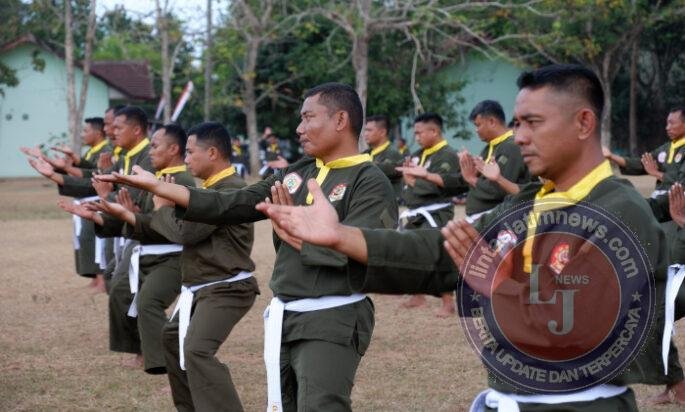 Tingkatkan Kemampuan PSM, Prajurit Kodim 0801/Pacitan Laksanakan Uji Kenaikan Tingkat