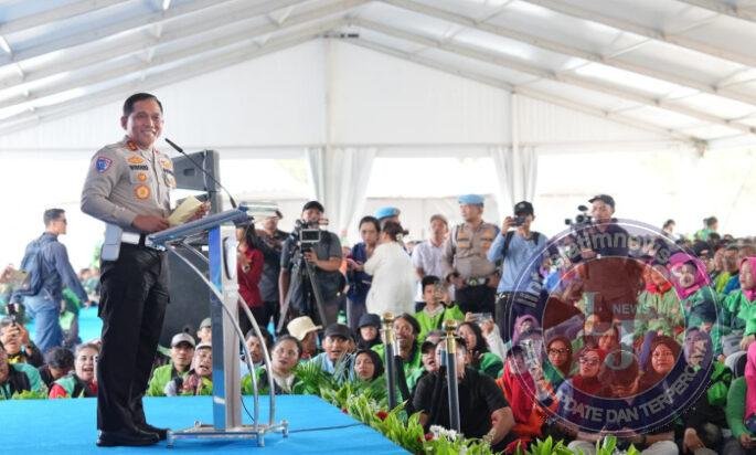 5.150 Pengemudi Ojol Ikuti Gebyar Keselamatan Lalu Lintas Korlantas Polri di Serpong