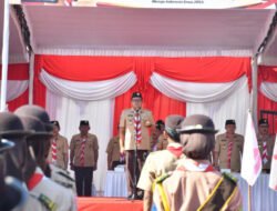 Dandim 0802/Ponorogo Bertindak Sebagai Pembina Apel Besar Gerakana Pramuka Kwarcab Ponorogo