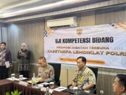 Polri Buka Seleksi Terbuka Kasetukpa Lemdiklat, 13 Perwira Ikuti Uji Kompetensi