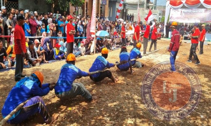 Lomba Tarik Tambang HUT Ke-81 RI di Sukunan Paciran, Inilah Juaranya!