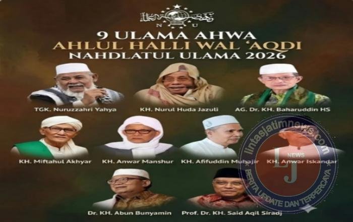Sembilan AHWA Terpilih Dalam Muktamar NU ke 35