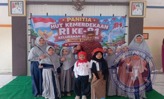 Santri LPA Al Muttaqin Raih Juara 3 Lomba Nasyid di FASI HUT RI ke-81 Kelurahan Blimbing