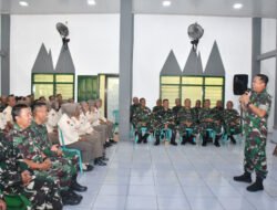Jamdan, Dandim Ponorogo Ajak Anggota Terus Bekerja Maksimal dan Penuh Rasa Syukur