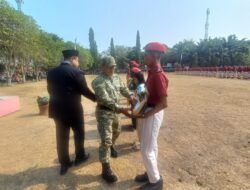 Baret Tersemat, Semangat Ketarunaan 641 Siswa SMKN 1 Madiun Resmi Ditutup