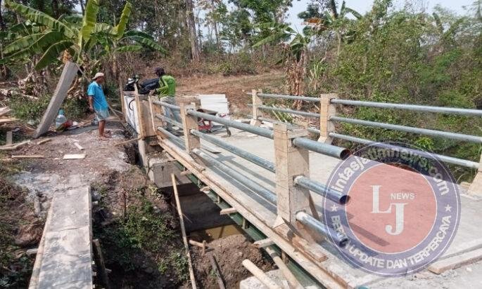 Jembatan Kali Bunder Mulai Berbentuk, Progres Tembus 70 Persen