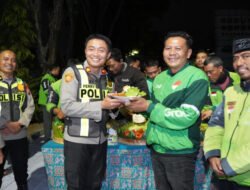 Polres Bojonegoro Perkuat Sinergi Harkamtibmas, Gelar Doa Bersama Komunitas Ojol