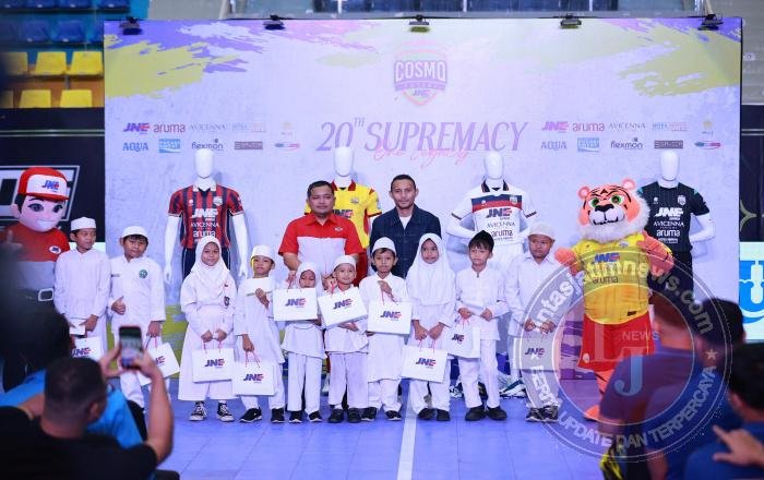 Siap Hadapi Musim Baru, JNE kembali mendukung Tim Cosmo JNE FC di Liga Futsal Profesional 2026/2027