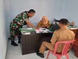 Menunjang Tugas Binter, Babinsa Kodim Ponorogo Adakan Puldata Teritorial