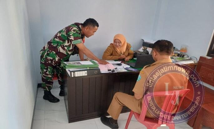 Menunjang Tugas Binter, Babinsa Kodim Ponorogo Adakan Puldata Teritorial