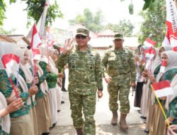 Pangdam IV/Diponegoro Tinjau Jembatan Gantung Merah Putih dan Resmikan Sumur Bor di Pati