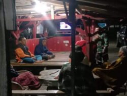 Babinsa Koramil Eromoko Patroli Malam Bersama Linmas