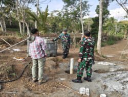 Dandim 0801/Pacitan Tinjau Lokasi Pembangunan Sumur Bor di Kecamatan Punung