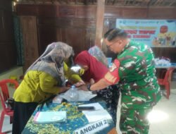 Pendampingan Posyandu, Upaya Babinsa Kodim Ponorogo Sukseskan Pelayanan kesehatan