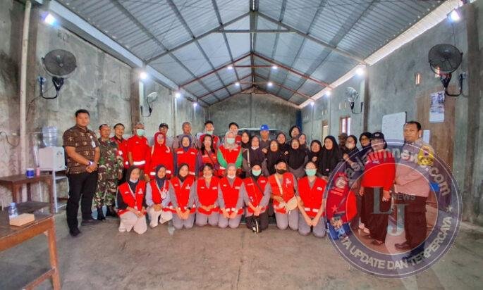Susur Kampung” Bareng PMI, Babinsa & Tiga Pilar Nusukan Cek Kesehatan Warga Door to Door