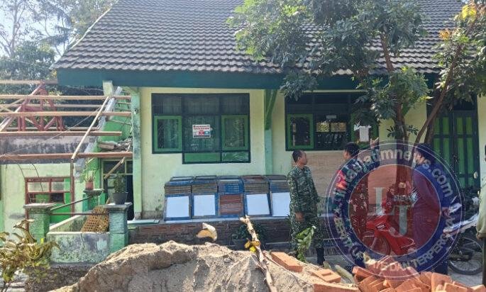 Dandim 0801/Pacitan Tinjau Progres Revitalisasi SMKS Nurudh Dholam Kebonagung