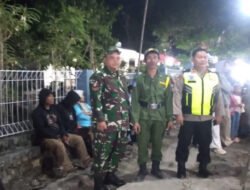 Sinergi Babinsa dan Linmas Perkuat Keamanan Wilayah melalui Patroli Malam