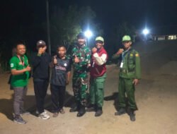 Patroli Malam Cipta Kondisi, Babinsa Koramil 20 Kismantoro Jaga Keamanan Wilayah