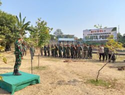 Sambut HUT ke-81 TNI & HUT Ke-76 Kodam IV/Dip, Kodim 0735/Surakarta Tanam Pohon Produktif di Kampung Sewu