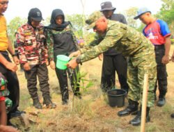 Jelang Hut TNI dan Kodam IV/Dip, Kodim Sragen gelar Aksi Penanaman Sejuta pohon