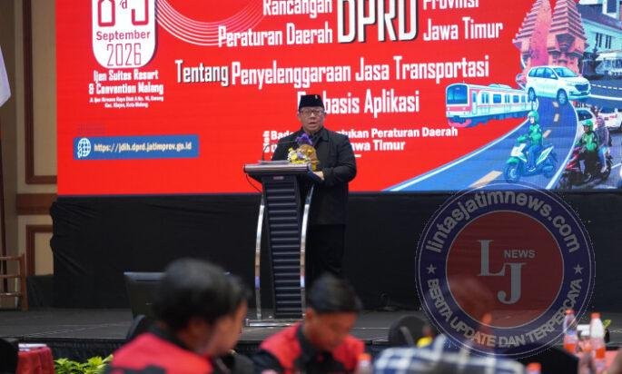 Godok Raperda Transportasi Online, DPRD Jatim Gelar FGD Dua Hari di Malang