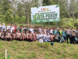 Seribu Pohon Endemik Merbabu Ditanam, Kodim Boyolali Tanam Harapan untuk Masa Depan